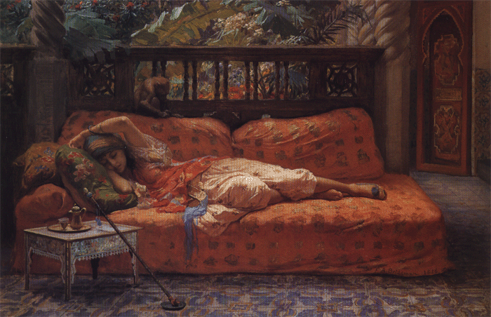 Frederick Arthur Bridgman The Siesta